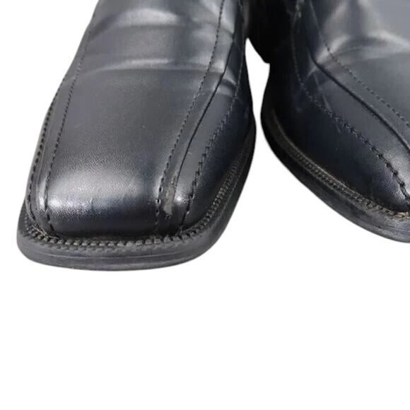 Alfani Shoes Mens 12 Loafer Slip On Dress Formal Classic Ascher Square Toe Black main image 12